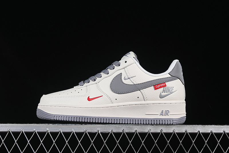 Nike Nike AIR FORCE 1 07 LOW SUPREME WHITE/GREY · HH7518-039, photo 1