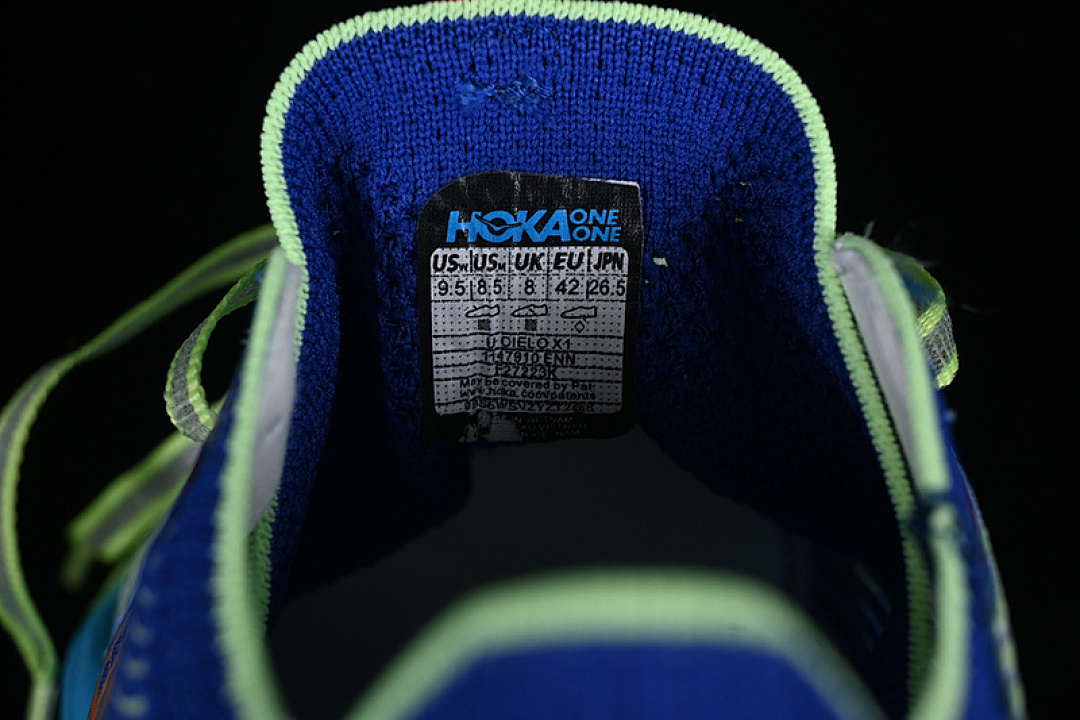 Hoka [1147910 ENN]-[HOKA ONE CIELO X1 WHITE/BLUE/GREEN]-[WOMAN:36-39]-[MAN:40-45] - Image 7