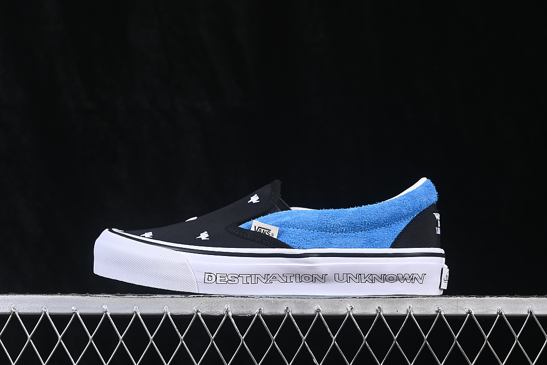 CLASSIC SLIP ON 98 CASUAL SKATE SHOES BLUE/DARK BLUE · VN000ZACFW0, photo 1