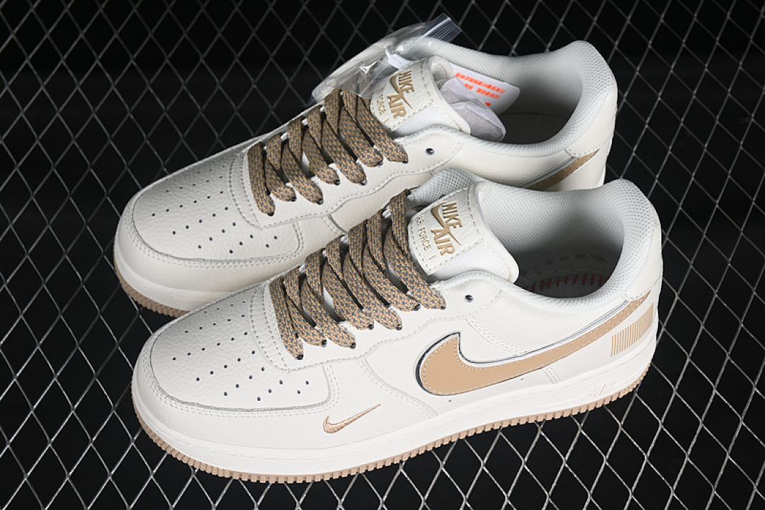 Nike [CU1836-965]-[AIR FORCE 1 07 LOW WHITE/GOLD]-[WOMAN:36-39]-[MAN:40-45] - Image 11