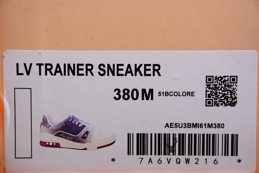 Louis Vuitton [L*V 2022 TRAINER SNEAKERS WHITE/DARK PURPLE/BLACK]-[MAN:38-45] - Image 16