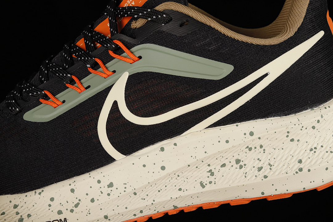 Nike [DX6039-071]-[AIR ZOOM PEGASUS 39 BLACK/BEIGE-ORANGE]-[MAN:39-45] - Image 7