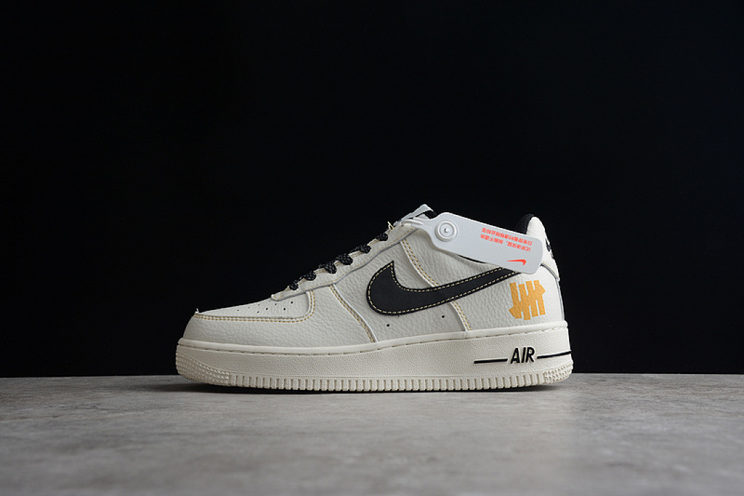 Nike [UN2588-122]-[AIR FORCE 1 LOW 07 RICE WHITE/RICE WHITE/BLACK]-[WOMAN:35.5-39]-[MAN:40-45], photo 1