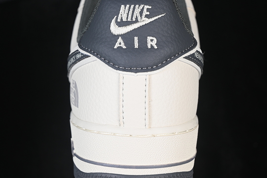 Nike [DD1982-344]-[AIR FORCE 1 07 LOW CASUAL SNEAKERS DARK GRAY/BEIGE]-[WOMAN:36-39.5]-[MAN:40-45] - Image 6
