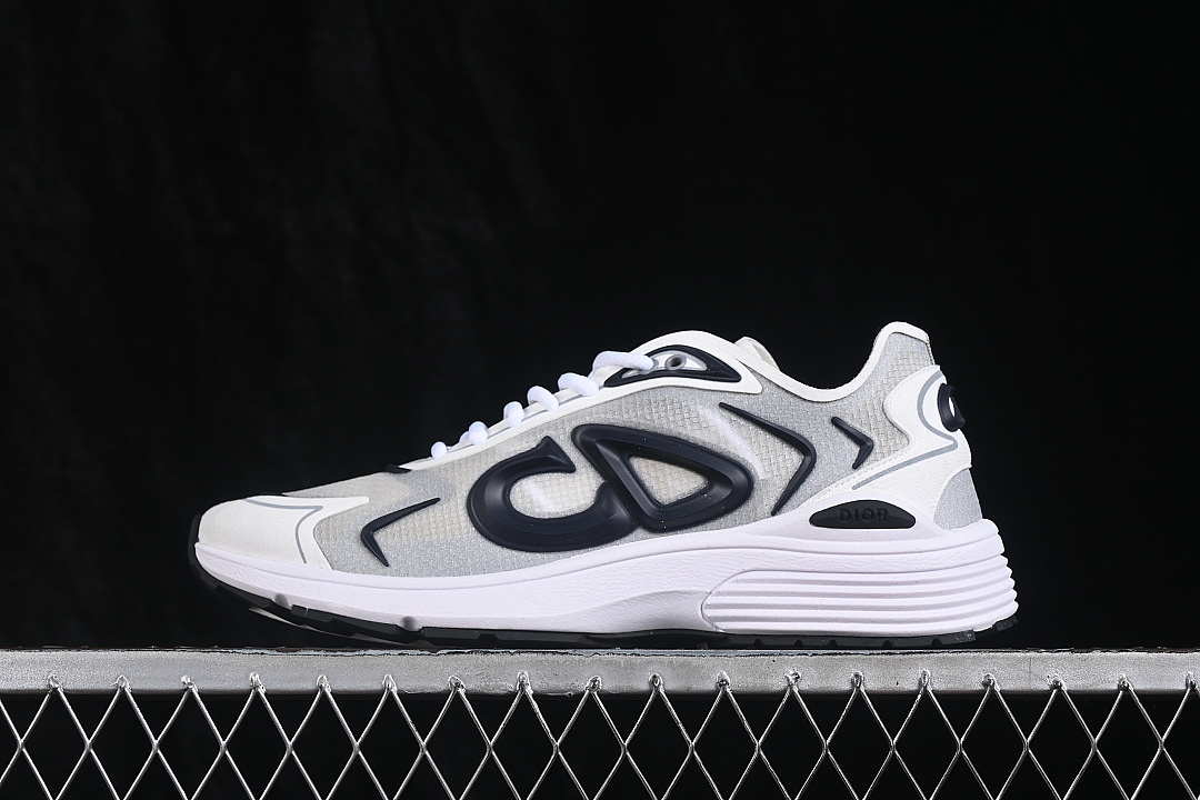 Dior [3SN342ABFH014]-[LOW-TOP CASUAL LIFESTYLE SHOES WHITE/GREY/BLACK]-[WOMAN:38-39]-[MAN:40-47] - Image 2