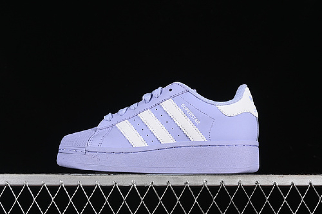 Adidas ORIGINALS SUPERSTAR XLG CLOUD WHITE/VIOLET TONE/CLOUD WHITE · ID5735, photo 1
