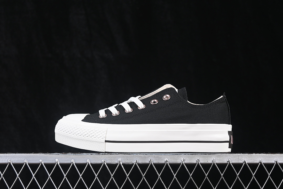 Unbranded [5SE971]-[ALL STAR PLTS SIMPLE AND CASUAL SNEAKERS BLACK/WHITE]-[WOMAN:35-39.5]-[MAN:40-44], photo 1