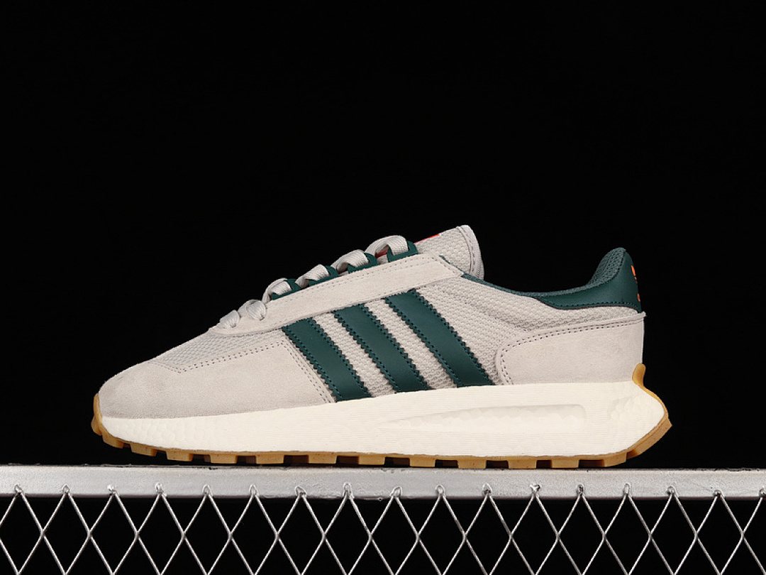 Unbranded [HP7848]-[RETROPY E5 SHOES CLOUD WHITE/LIGHT GREY/DARK GREEN]-[WOMAN:36-39]-[MAN:40-45], photo 1