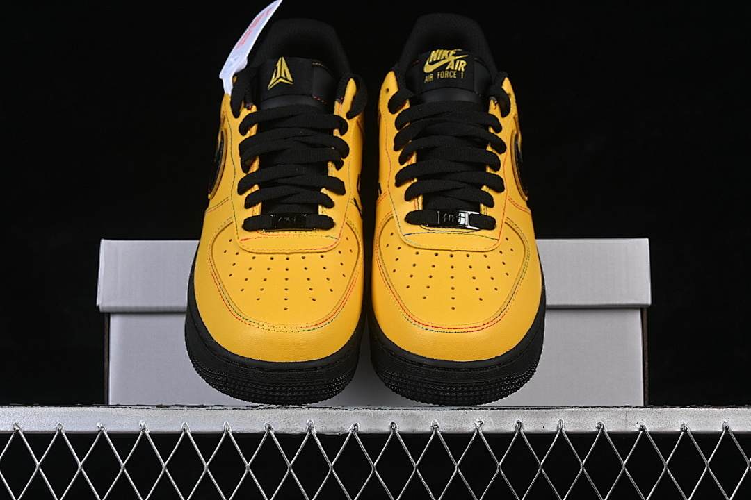 Nike [IQ2713-700]-[AIR FORCE 1 07 LOW LOW-TOP CASUAL SNEAKERS BROWN/BLACK]-[WOMAN:36-39]-[MAN:40-45] - Image 13