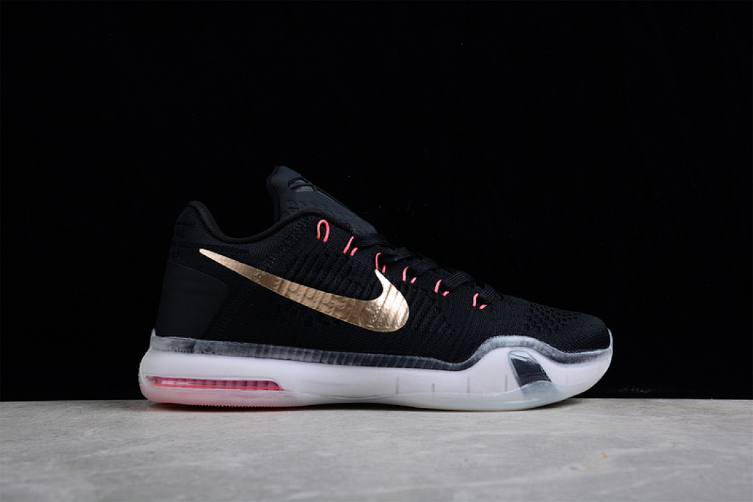 Nike [718763-091]-[KOBE 10 ELITE ROSE GOⅠD PACK BLACK/WHITE/HOT LAVA/METALLIC RED BRONZE] - Image 15