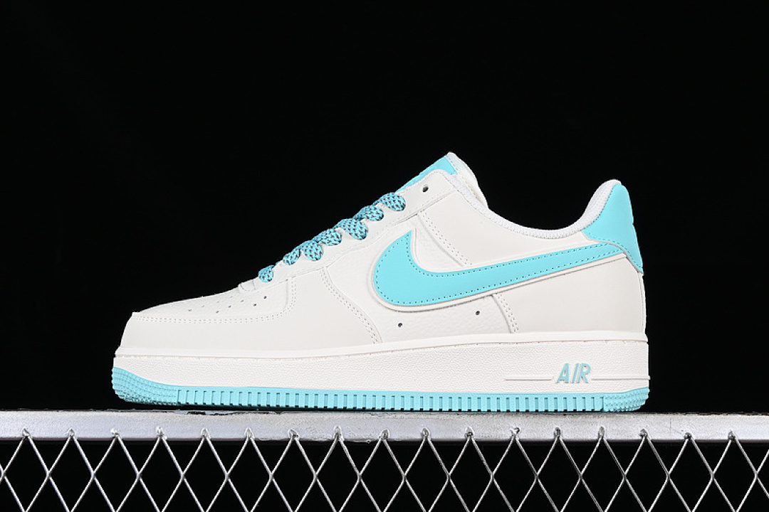 Nike Nike AIR FORCE 1 07 LOW OFF WHITE/GREY/BLUE · GL6835-006, photo 1