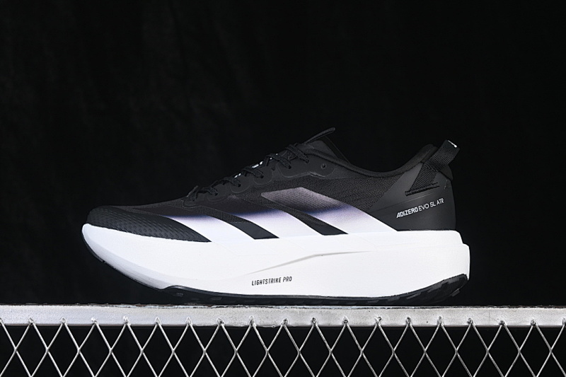 Adidas Adidas EVO SL BREATHABLE AND SHOCK ABSORBING SHOES BLACK/WHITE · KK0523, photo 1