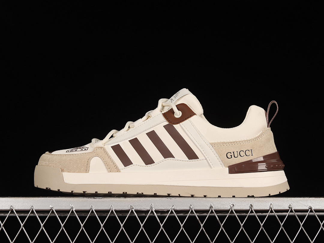 Off-White [9Y9209666]-[GU*CCI SPORTS CASUAL TREND SHOES OFF WHITE/BROWN/OFF WHITE]-[MAN:39-44], photo 1