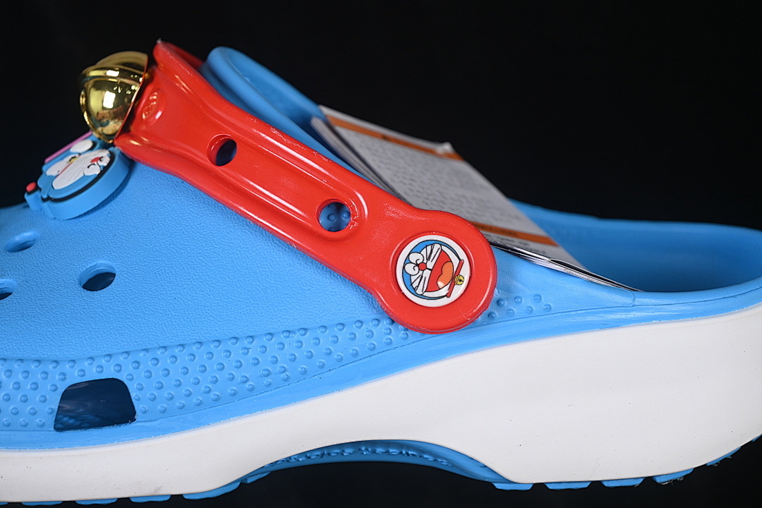 Crocs [CASUAL SLIP-ON SHOES BLUE/RED/BLUE]-[WOMAN:36-39]-[MAN:40-46] - Image 4