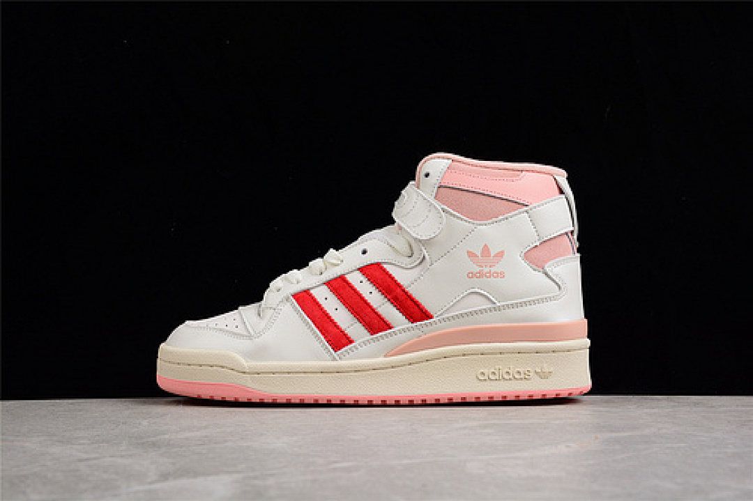 Off-White [H01670]-[FORUM 84 HIGH OFF WHITE GLOW PINK VIVID RED]-[WOMAN:36-39]-[MAN:40-45], photo 1