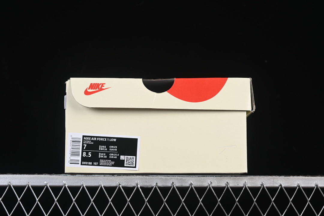 Nike [DF0188-107]-[AIR FORCE 1 07 CASUAL SNEAKERS NAVY BLUE/WHITE]-[WOMAN:36-39]-[MAN:40-45] - Image 11