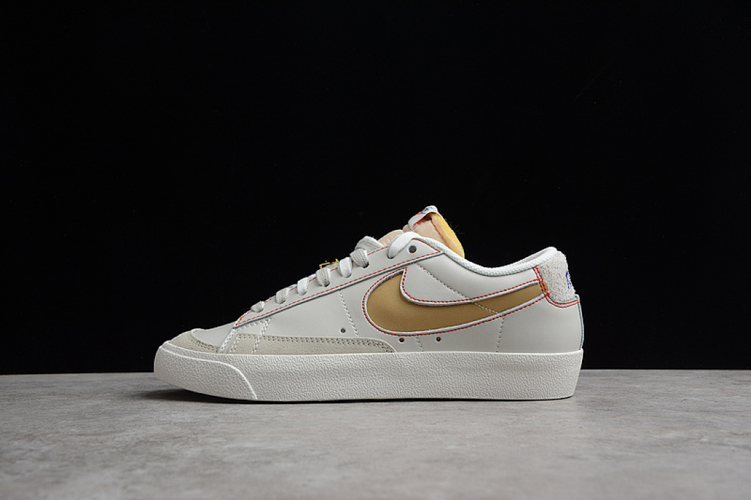 Unbranded [DH4370-002]-[BLAZER LOW 77 PREMIUM FIRST USE LIGHT BONE/UNIVERSITY RED/DEEP ROYAL BLUE/WHITE], photo 1