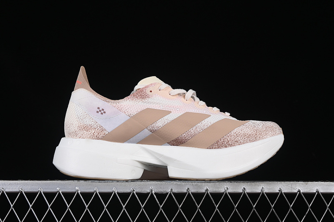 Adidas [JR6359]-[ADIZERO ADIOS 4 M WHITE/BROWN/PINK]-[WOMAN:36-39]-[MAN:40-45] - Image 16