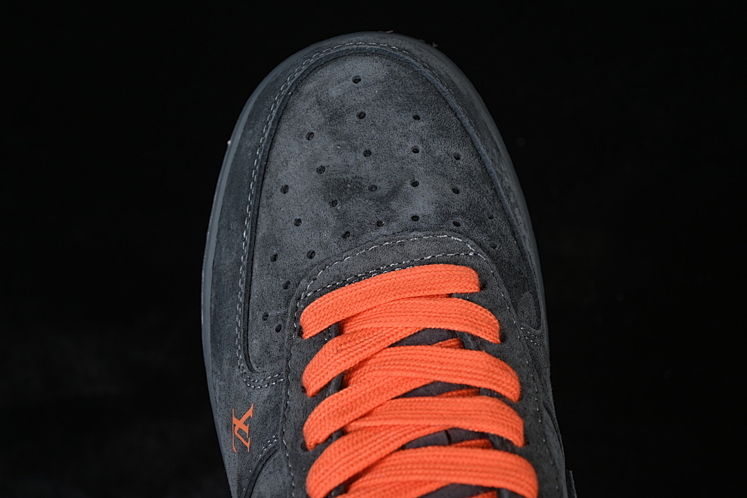 Nike [FV3694-105]-[AIR FORCE 1 07 LOW GREY/ORANGE/GREY]-[WOMAN:36-39]-[MAN:40-45] - Image 10