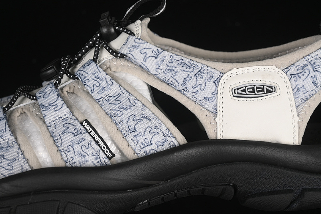 Keen [1022258 ZEDRA]-[KEEN NEWPORT WHITE/BLACK/BLUE]-[WOMAN:36-39]-[MAN:40-45] - Image 7