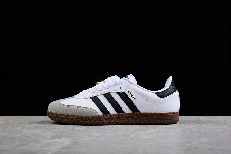 Adidas Adidas SAMBA VEGAN SHOES CLOUD WHITE/CORE BLACK/GUM · H01877, photo 1