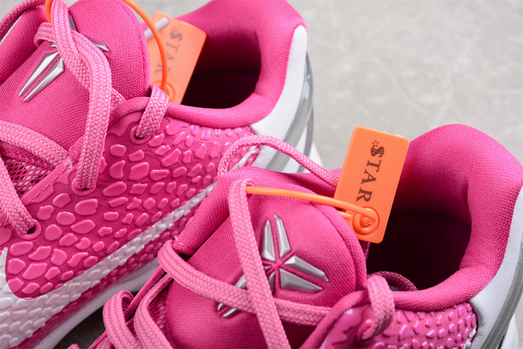 Nike [429659-601]-[ZOOM KOBE 6 THINK PINK PNKFR I/WHTE-MTLC KAY YOW]-[MAN:41-46] - Image 7