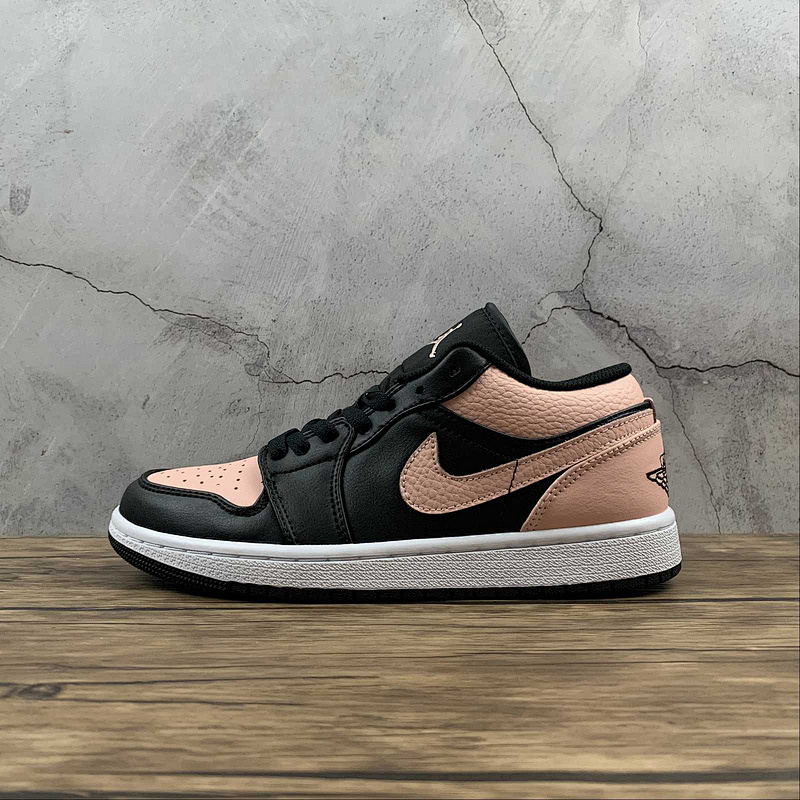 Jordan AIR Jordan 1 LOW CRIMSON TINT BLACK/CRIMSON TINT/HYPER PINK/WHITE · 553558-034, photo 1
