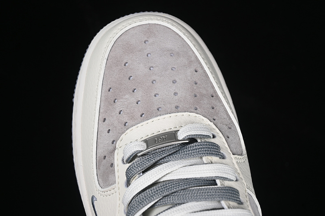 Nike [DM6688-049]-[AIR FORCE 1 07 LOW CDG WHITE/GREY/RED]-[WOMAN:36-39]-[MAN:40-45] - Image 11