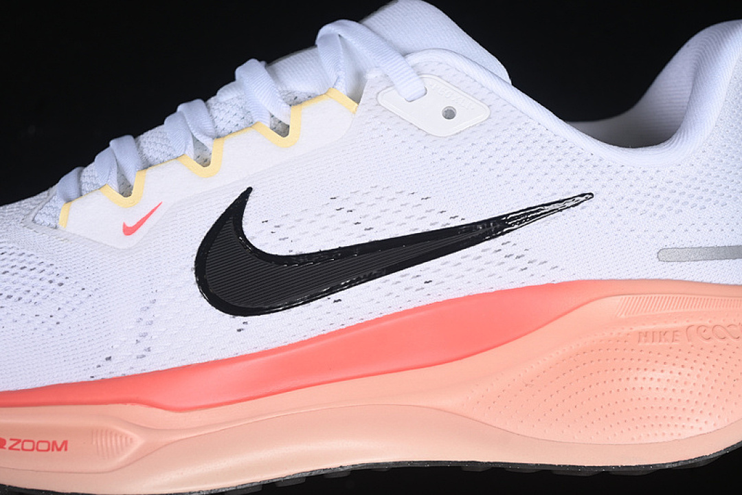 Nike [IB6656-108]-[AIR ZOOM PEGASUS 41 WHITE/BLACK/ORANGE]-[WOMAN:36-39]-[MAN:40-46] - Image 9