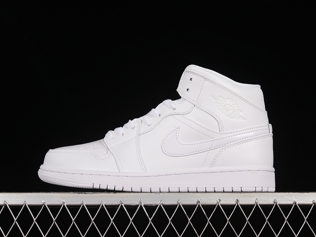 Jordan AIR Jordan 1 MID WHITE/WHITE/WHITE · DV0991-111, photo 1