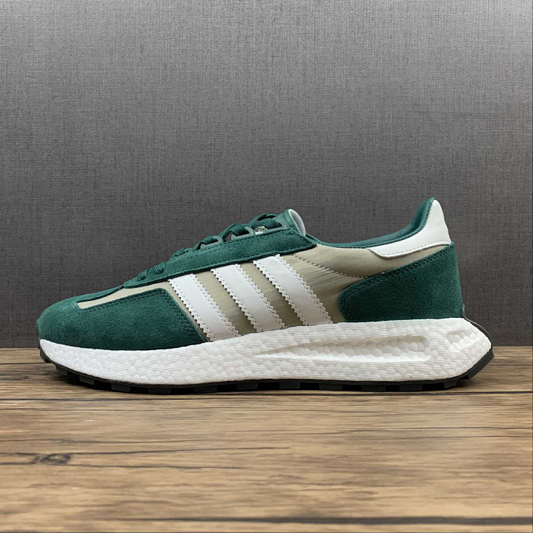 Unbranded [GY1132]-[RETROPY E5 SHOES LIGHT GREY/GREEN/CLOUD WHITE]-[WOMAN:36-39]-[MAN:40-45], photo 1