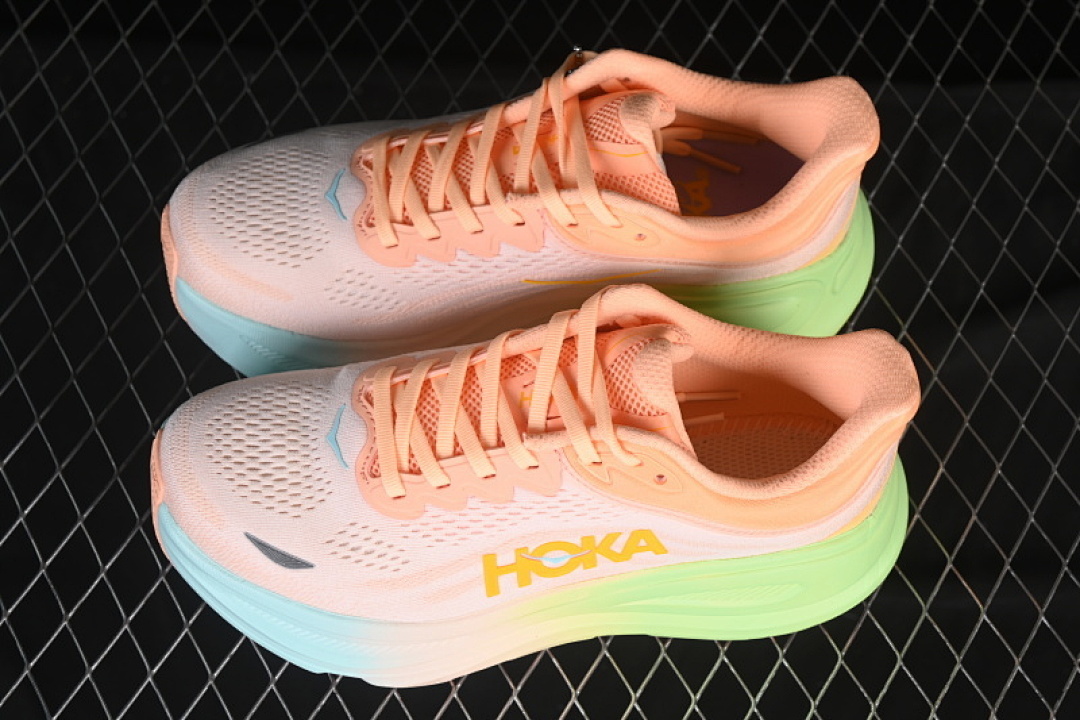 On Running [1162012 FSTP]-[HOKA ONE BONDI 9 GREEN/BLUE/ORANGE]-[WOMAN:36-41] - Image 11
