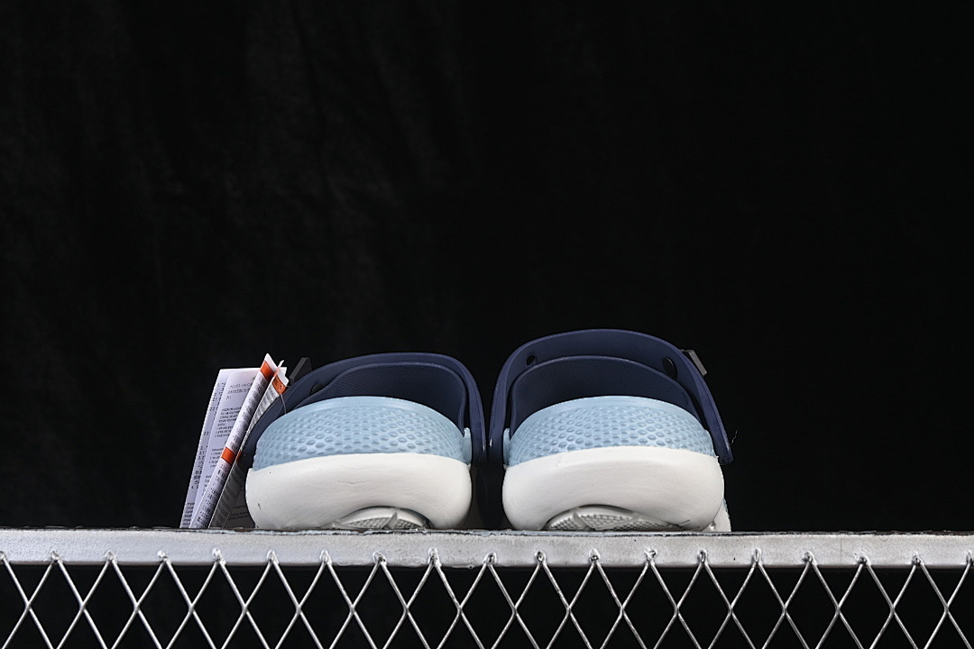 Crocs [LITERIDE 360 CLOG FASHIONABLE ROUND TOED NAVY BLUE/WHITE/SKY BLUE]-[WOMAN:36-39]-[MAN:40-46] - Image 7