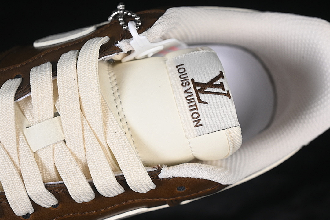 Nike [NH0601-587]-[AIR FORCE 1 07 LOW CASUAL SNEAKERS COFFEE/WHITE/GREY]-[WOMAN:36-39]-[MAN:40-45] - Image 8