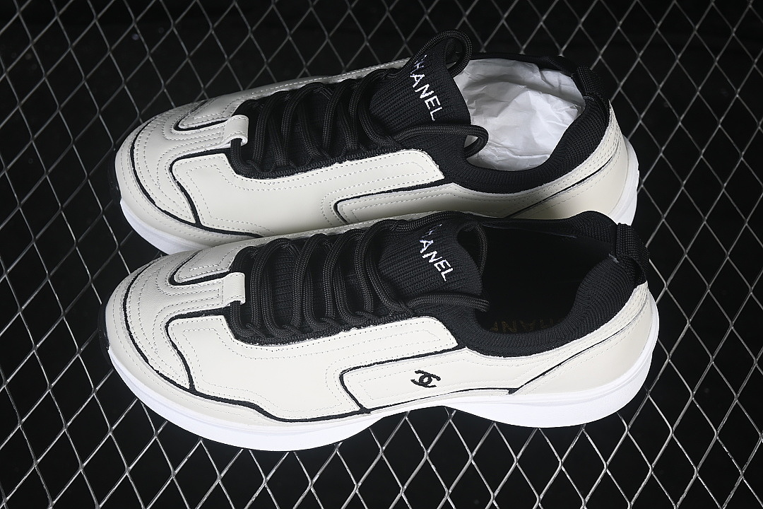Chanel [E1284]-[2026A CASUAL THICK SOLED SPORTS SHOES LIGHT GRAY/GREY]-[WOMAN:35-39]-[MAN:40-45] - Image 9