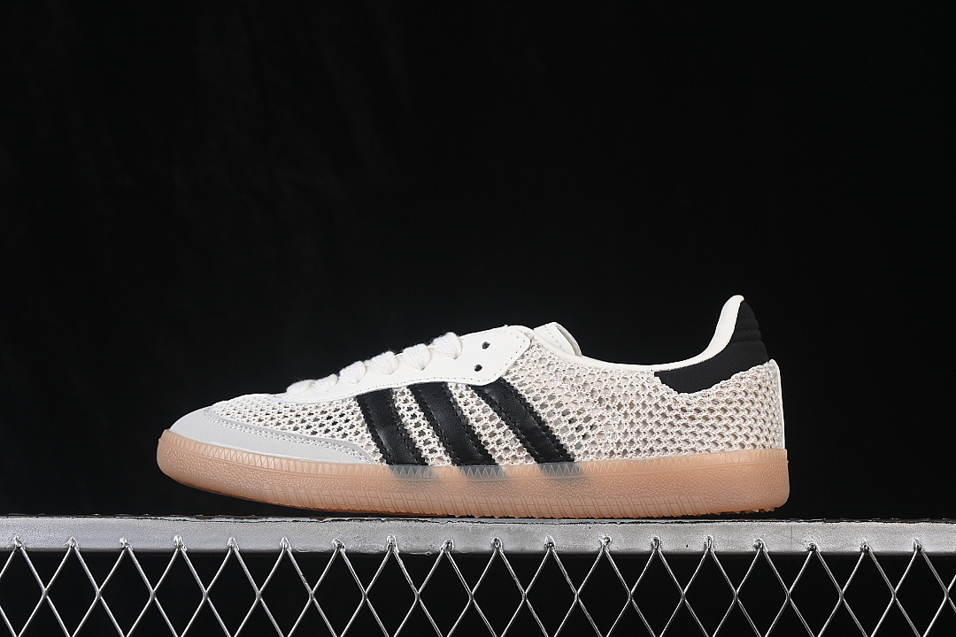 Adidas [IH4003]-[SAMBA OG CASUAL SNEAKERS OFF WHITE/CARBON/GOLD METALLIC]-[WOMAN:35-39]-[MAN:40-45], photo 1