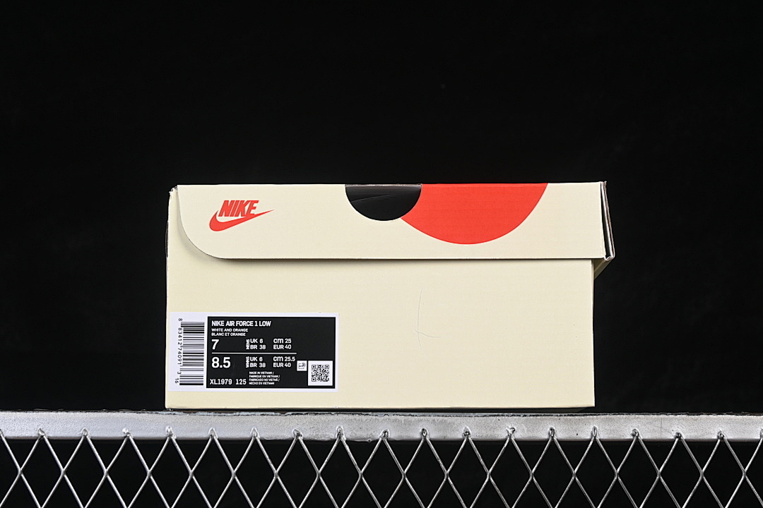 Nike [XL1979-125]-[AIR FORCE 1 07 LOW CASUAL SNEAKERS RED/WHITE/BLUE]-[WOMAN:36-39]-[MAN:40-45] - Image 11