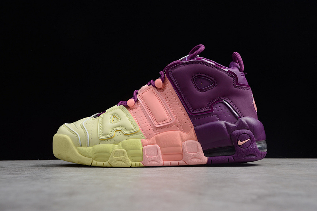 Purple [AV8237-800]-[AIR MORE UPTEMPO TRI-COLOR CITRON TINT/PINK TINT-NIGHT PURPLE]-[WOMAN:36-40]-[OGHP180], photo 1