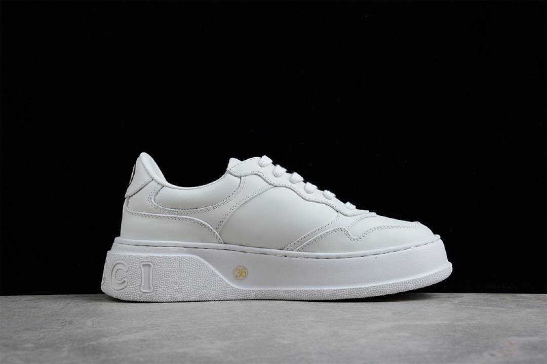 Chanel [GU*CCI SCREENER GG HIGH-TOP SNEAKER WHITE/WHITE/BLACK]-[WOMAN:35-39]-[MAN:40-44] - Image 12