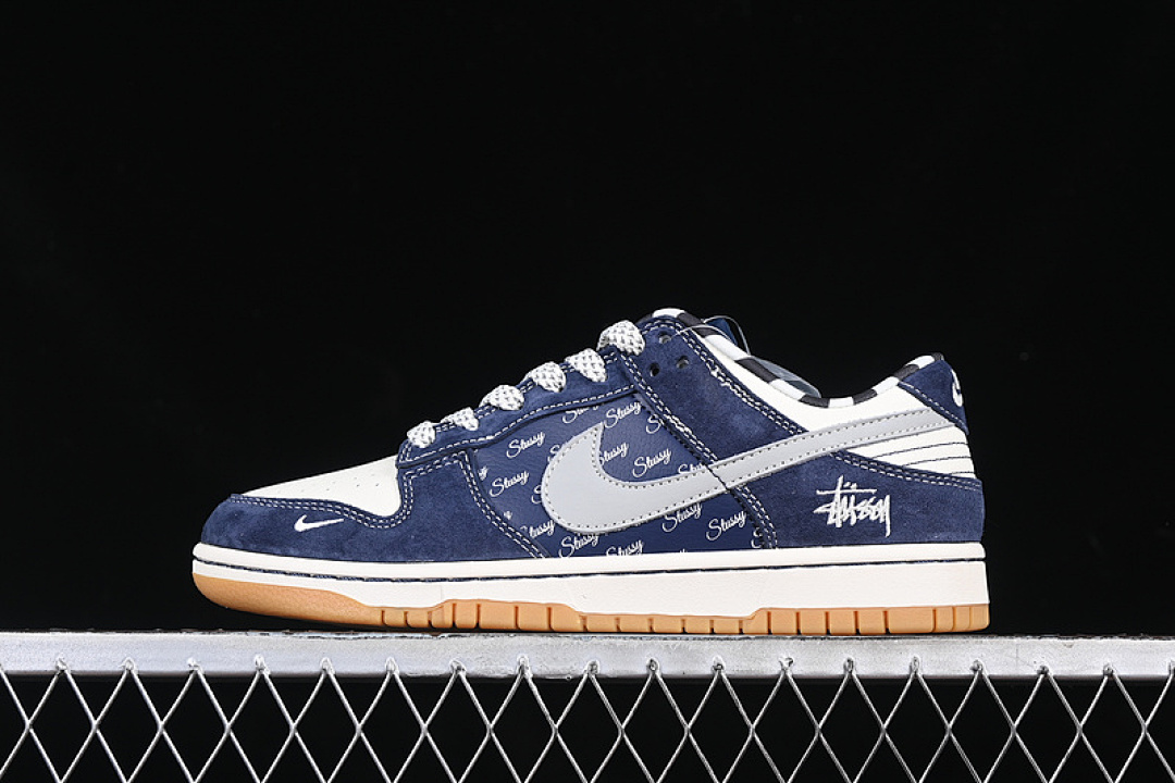 Unbranded [XS1086-009]-[SB DUNK LOW WHITE/BLUE/GREY]-[WOMAN:36-39]-[MAN:40-45], photo 1