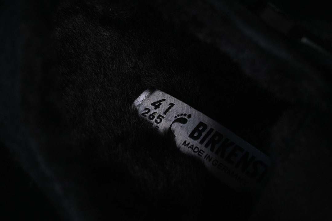 Birkenstock [BIRKENSTOCK AUTUMN AND WINTER FLEECE COLLECTION BLACK/INKINESS]-[WOMAN:35-39]-[MAN:40-45] - Image 3