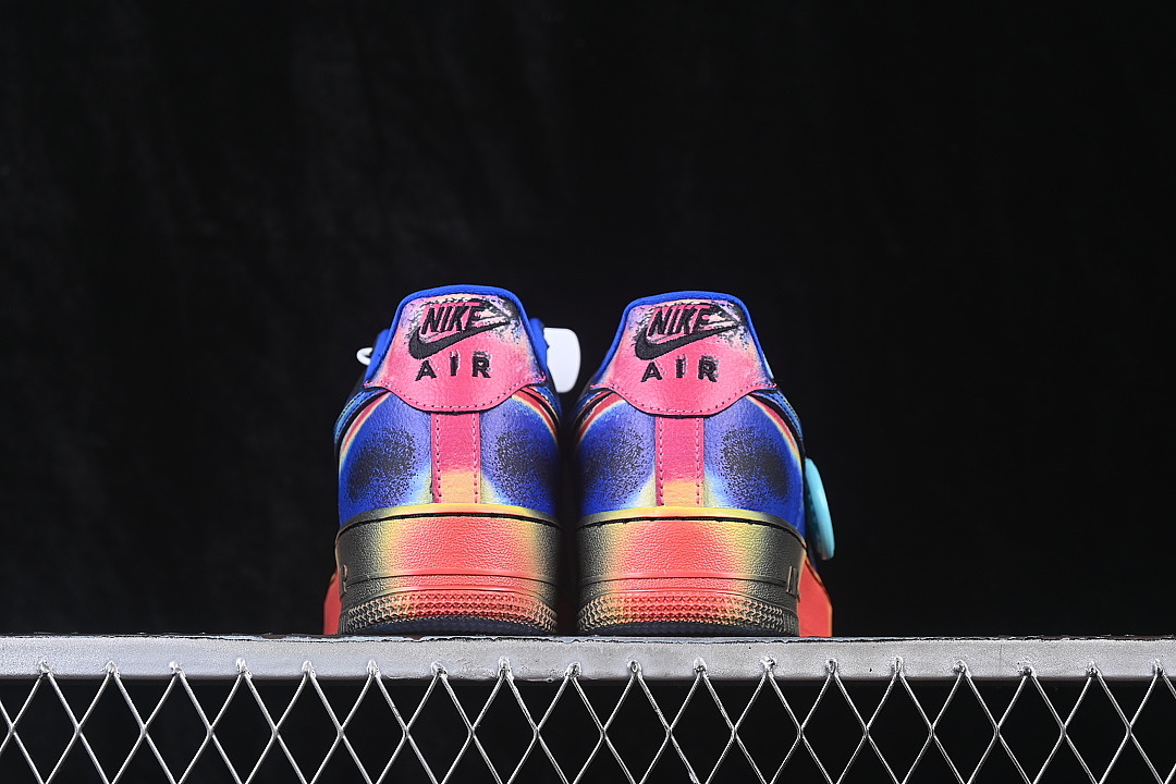 Nike [IB6834-001]-[AIR FORCE 1 07 LOW CASUAL SNEAKERS DARK BLUE/BLACK]-[WOMAN:36-39]-[MAN:40-45] - Image 13