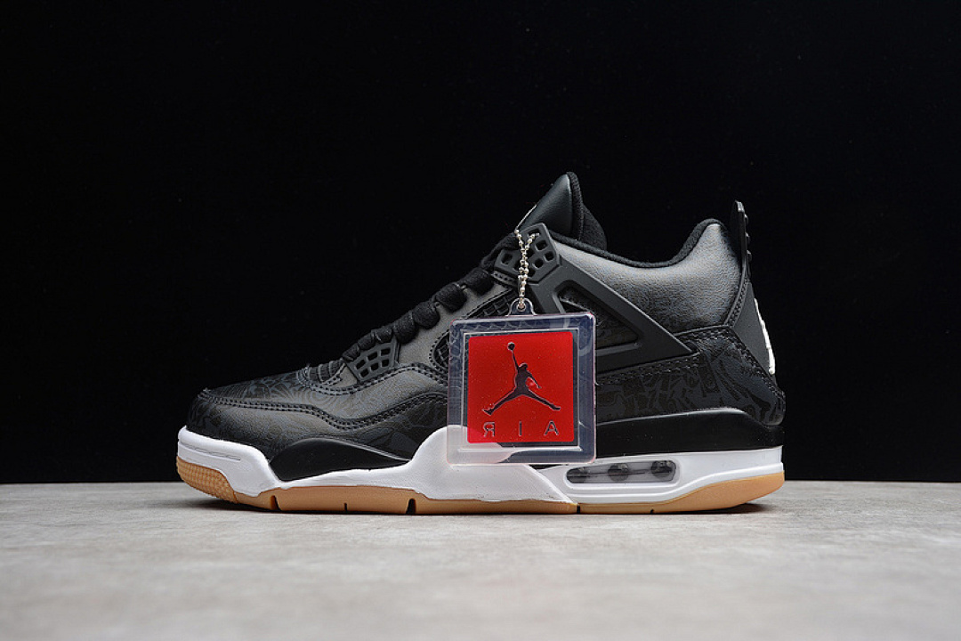 Jordan [CI4481-001]-[AIR JORDAN 4 RETRO SE BLACK/WHITE-GUM LIGHT BROWN]-[MAN:40-48]-[OG00170], photo 1