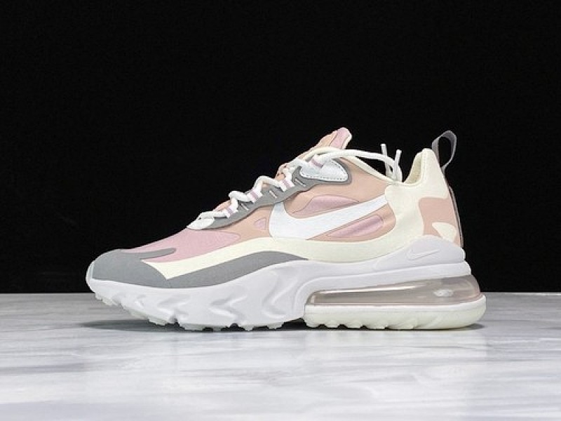 Nike AIR MAX 270 REACT PLUM CHALK/SUMMIT WHITE-STONE MAUVEE · CI3899-500, photo 1