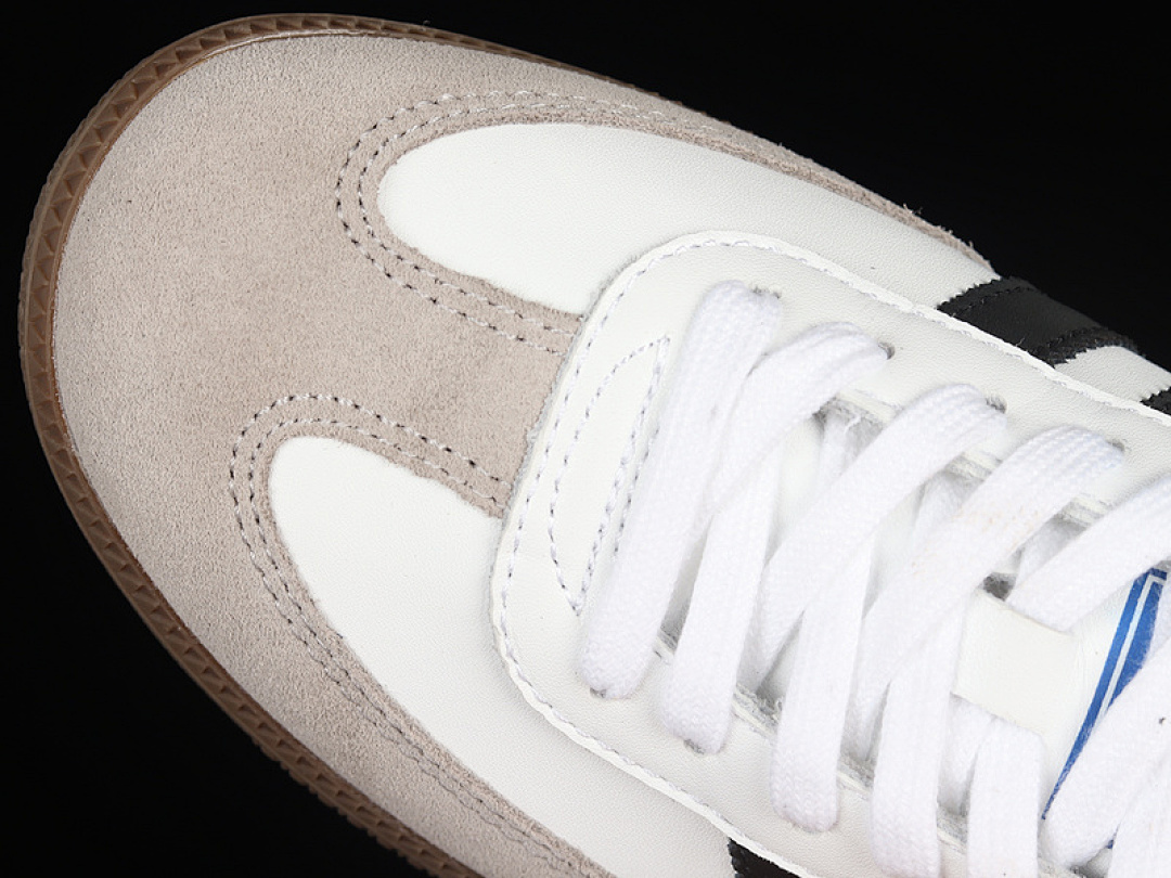 Adidas [B75806]-[SAMBA OG SNEAKER CLOUD WHITE/CORE BLACK/GUM]-[WOMAN:36-39]-[MAN:40-45] - Image 9