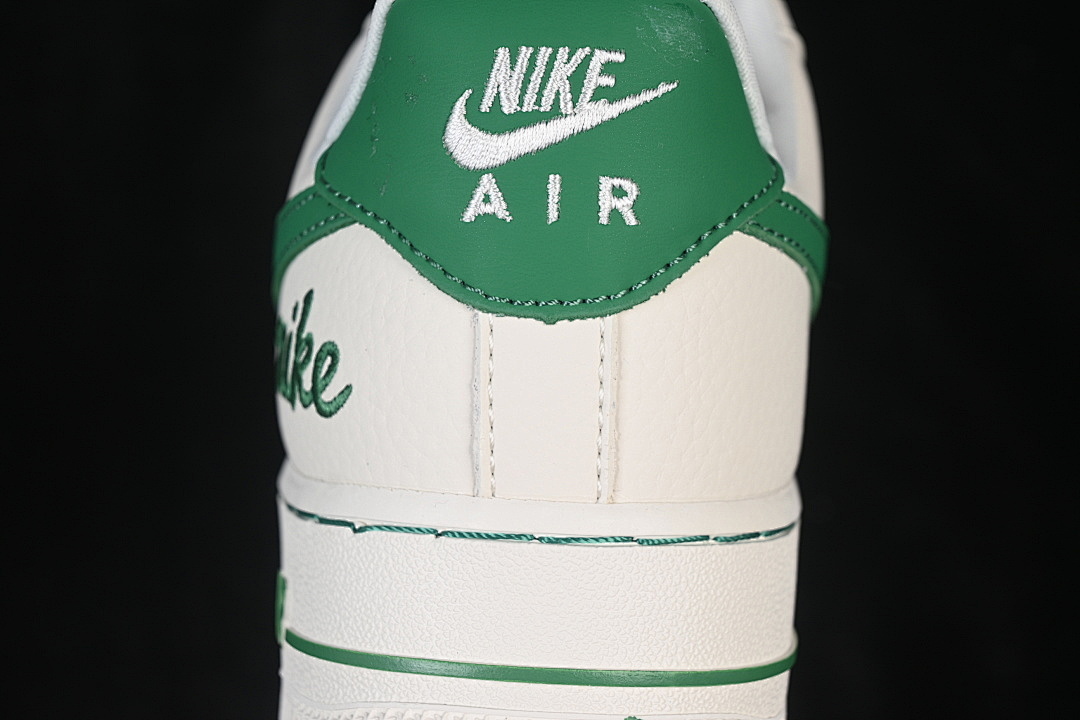 Nike [FV3694-111]-[AIR FORCE 1 07 LOW CASUAL SNEAKERS BEIGE/GREEN/BEIGE]-[WOMAN:36-39.5]-[MAN:40-45] - Image 7