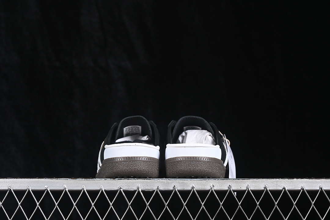 Adidas [LB3815]-[SAMBA OG CLOVER CASUAL HALF DRAG BLACK/WHITE]-[WOMAN:35-39]-[MAN:40-45] - Image 13