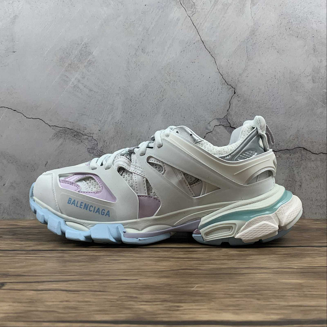 [Balenciaga TRACK 3.0 SNEAKER WHITE/LIGHT BLUE/PINK]-[WOMAN:35-39]-[MAN:40-45], photo 1