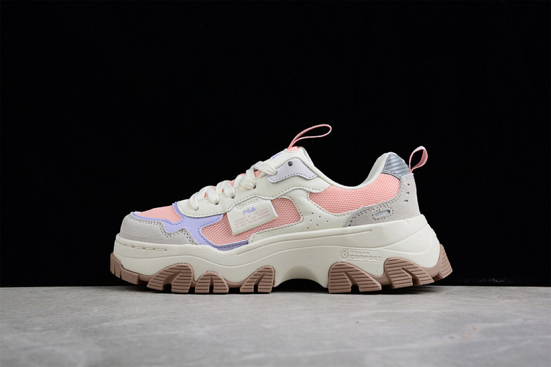Fila [F12W134158FPP]-[FI*LA HIKE DADSHOES WHITE/LIGHT PINK/GREY]-[WOMAN:35.5-40], photo 1