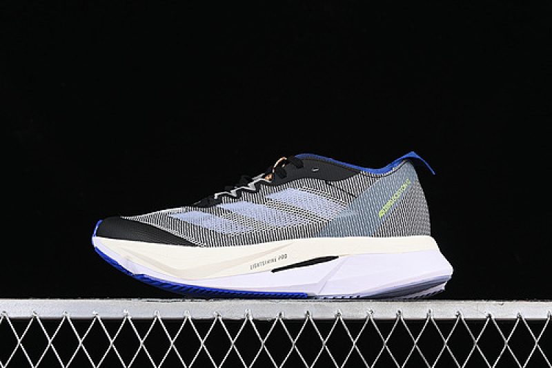 ADIZERO BOSTON 12 M WHITE/GREY/BLUE/GREEN · IE8494, photo 1